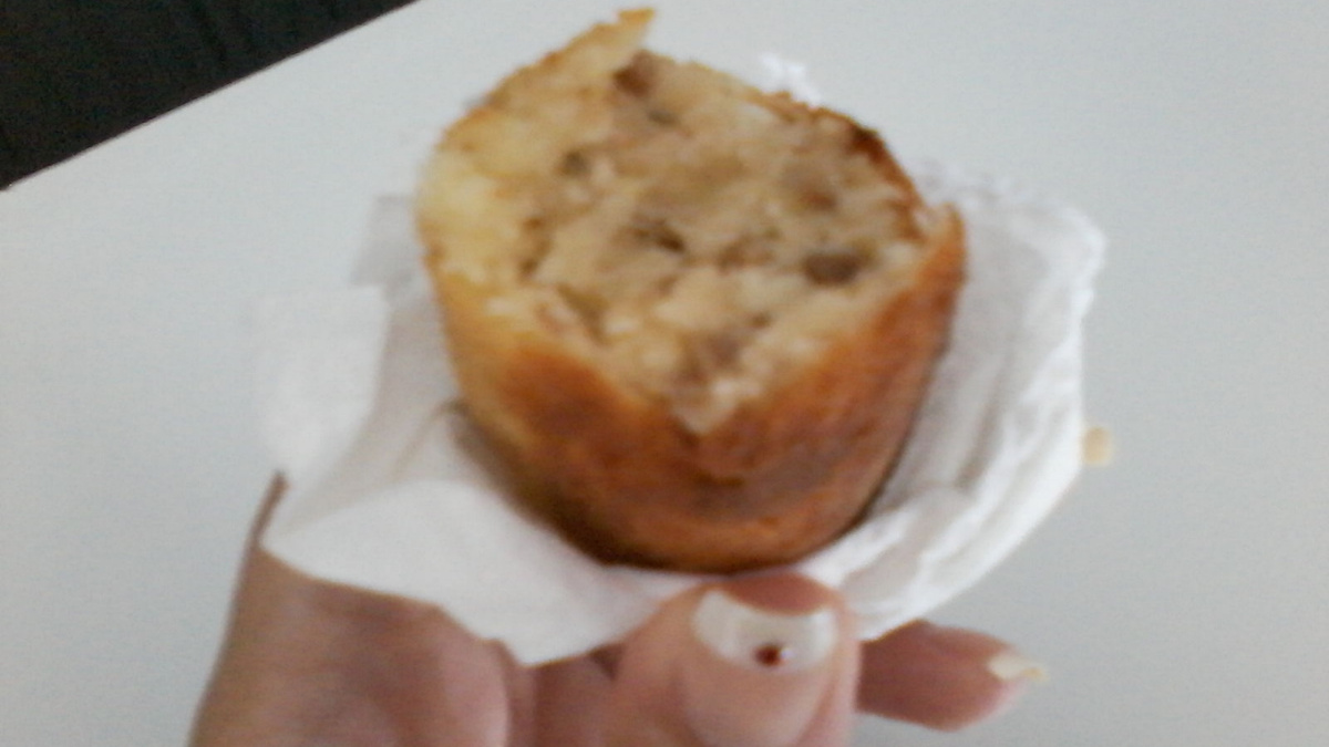 Croquete de mandioca