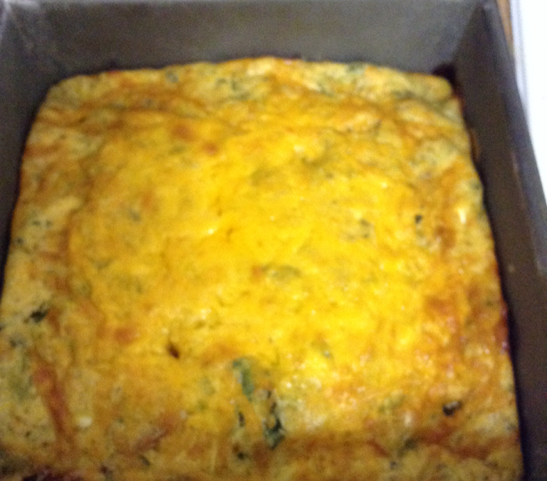 Torta de vegetais da Fafá