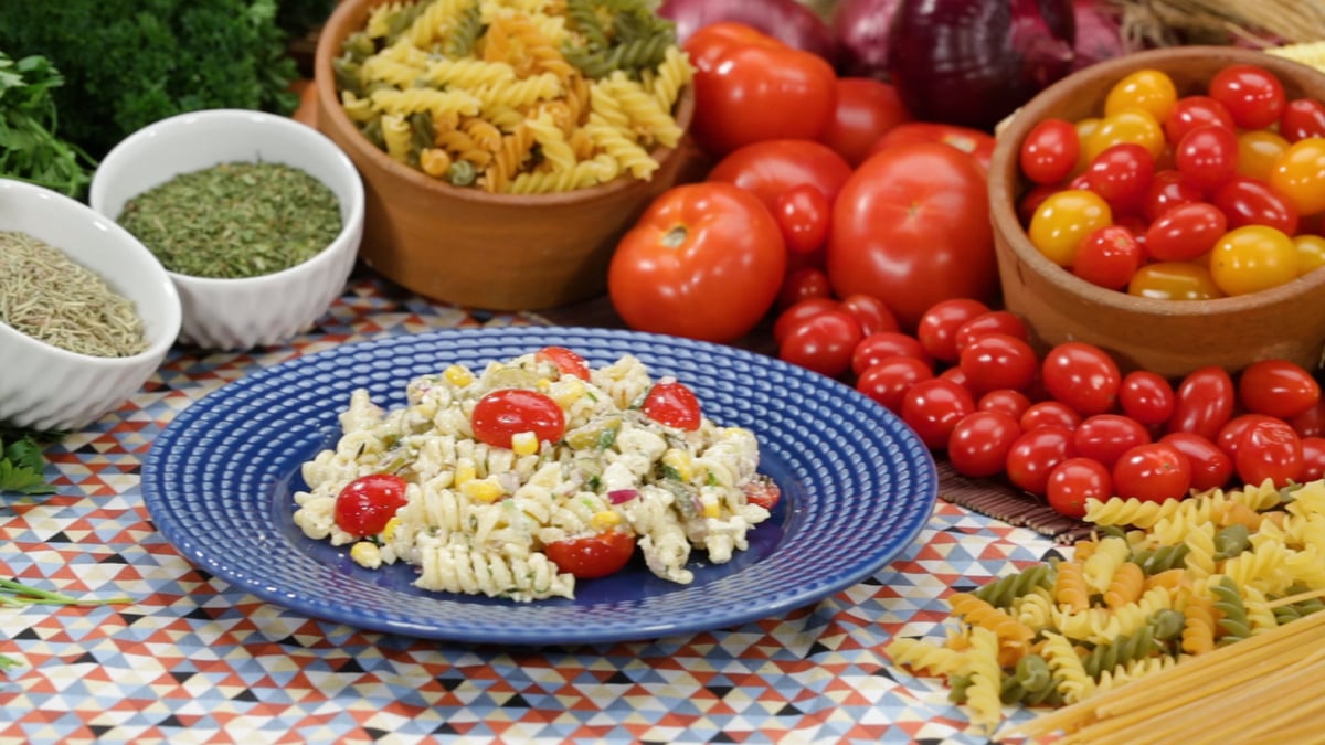 Salada de macarrão