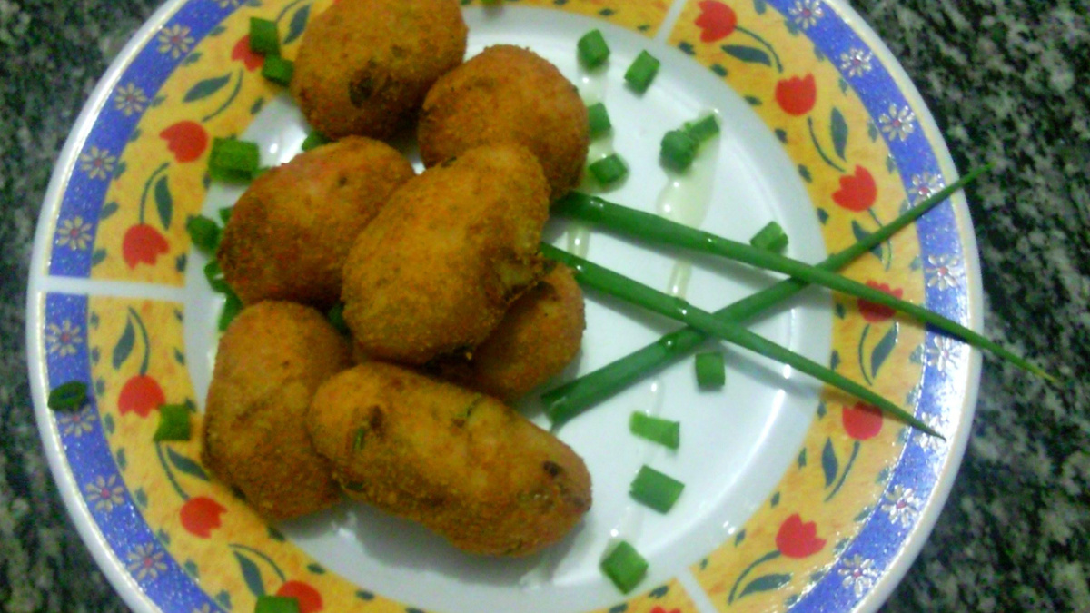 Bolinhos de bacalhau, o tradicional português
