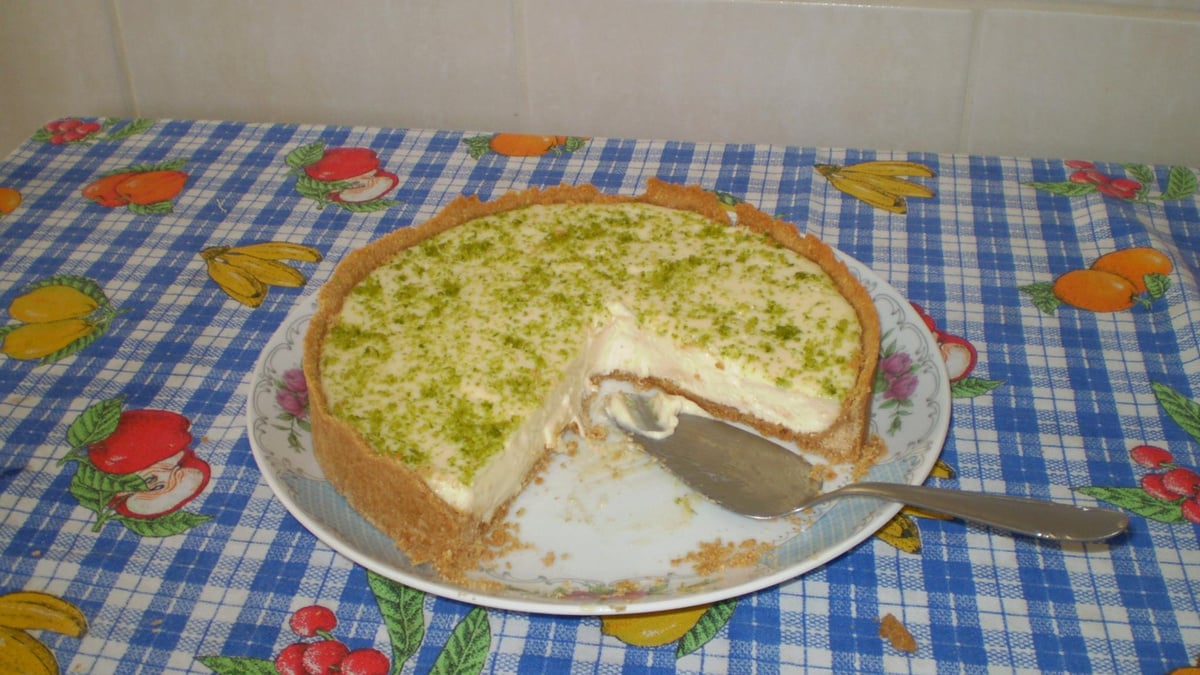 Torta de limão sem suspiro