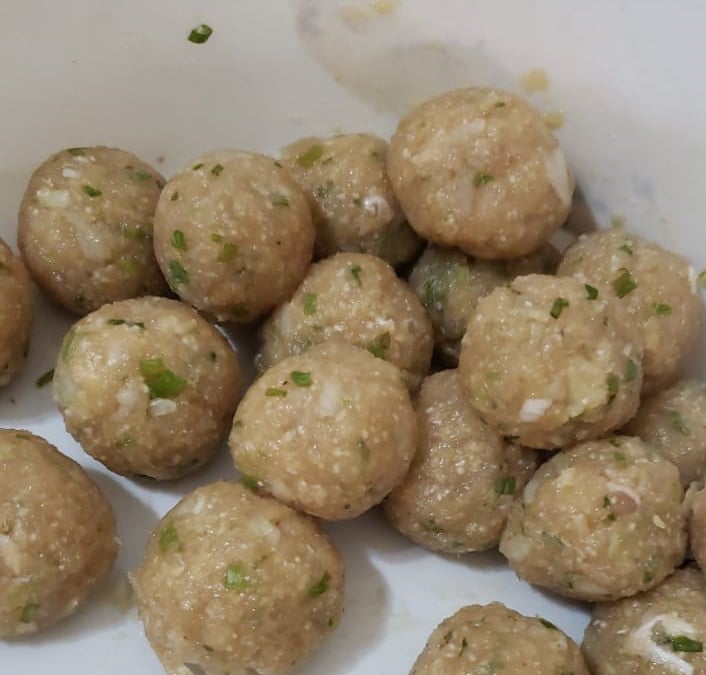Almôndega de frango