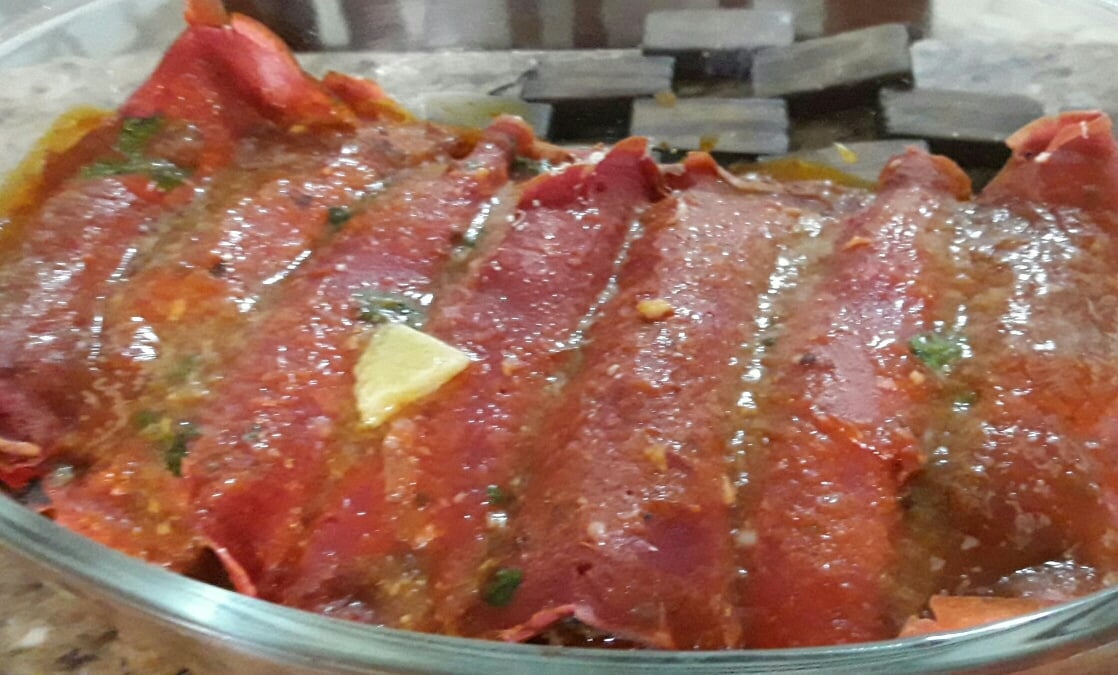 Panqueca de beterraba