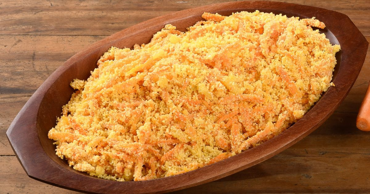 Farofa vegetariana