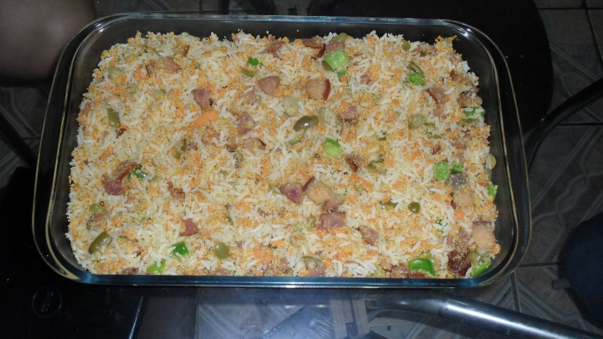 Farofa de arroz