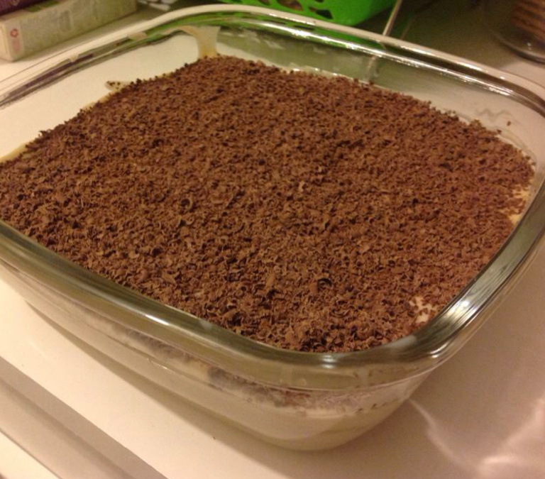 Pavê de café fácil, fácil