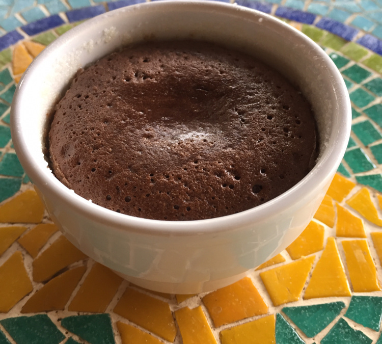 Souflé de chocolate