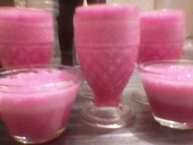 Gelatina com iogurte light