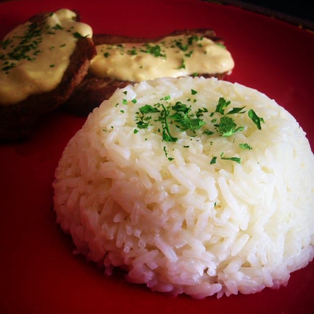 Arroz com leite de coco