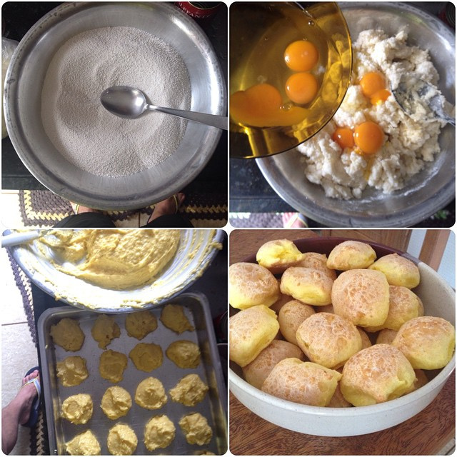 Pão de queijo mineiro