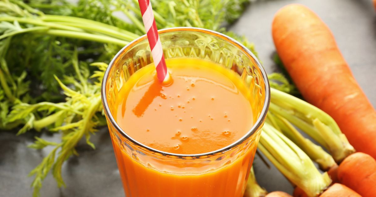Suco de cenoura