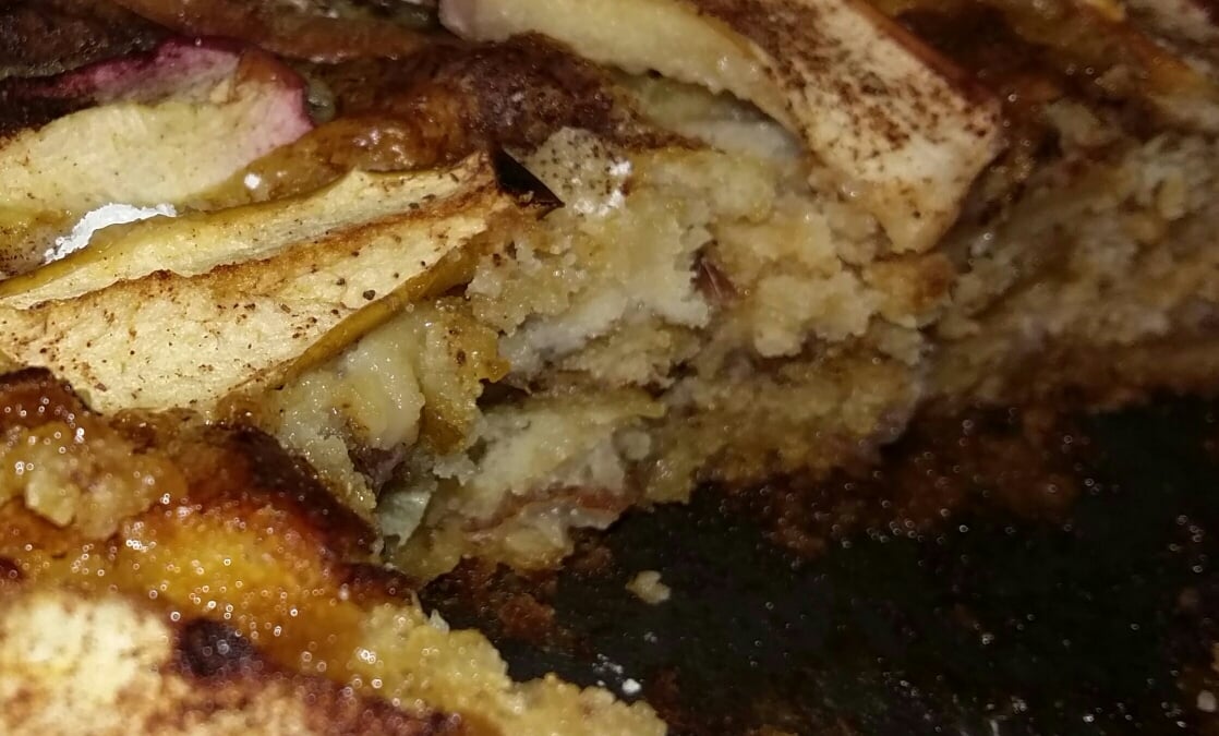 Torta de maçã sem glúten