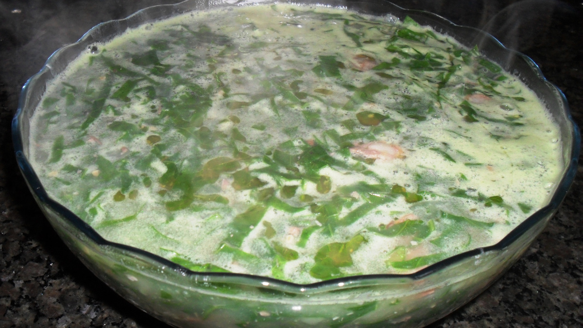 Caldo verde simples