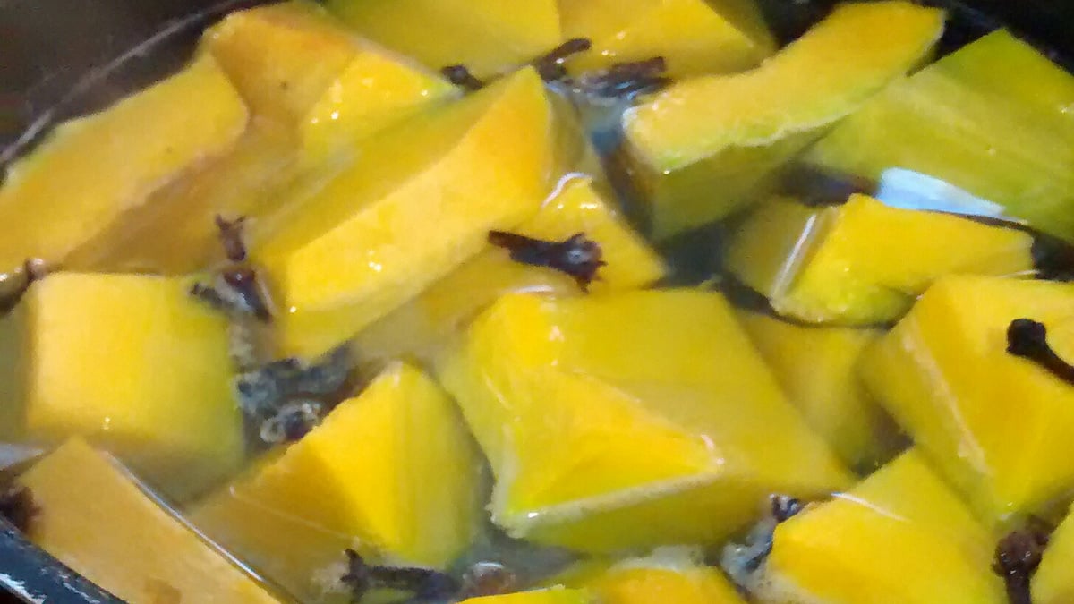 Doce de abóbora com coco