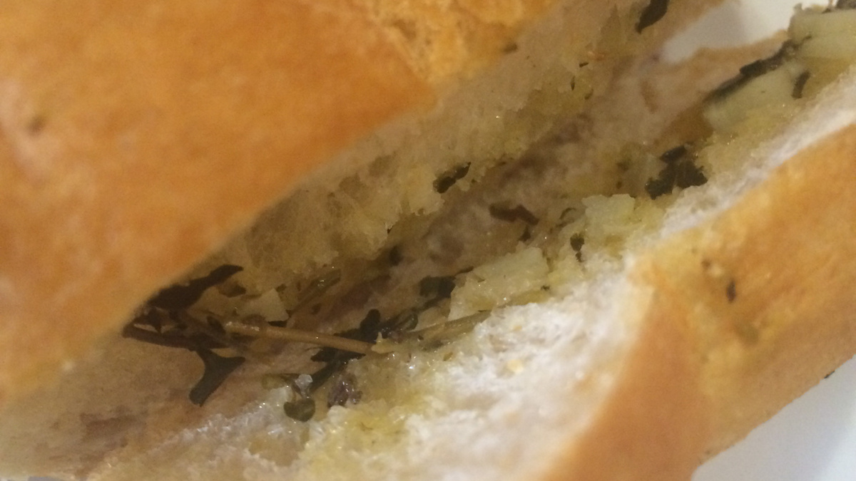 Pão de alho crocante