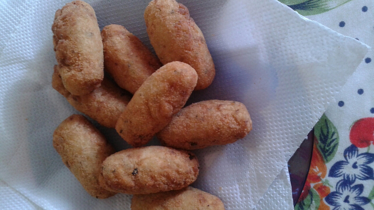 Croquete de chuchu