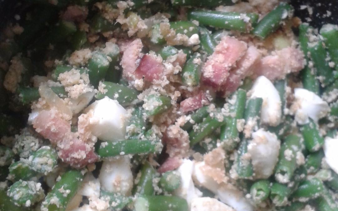 Farofa de vagem