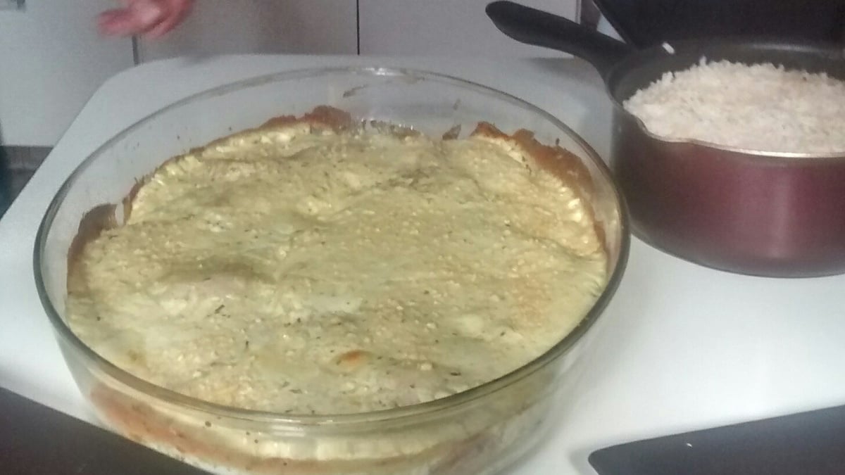 Molho branco com creme de leite