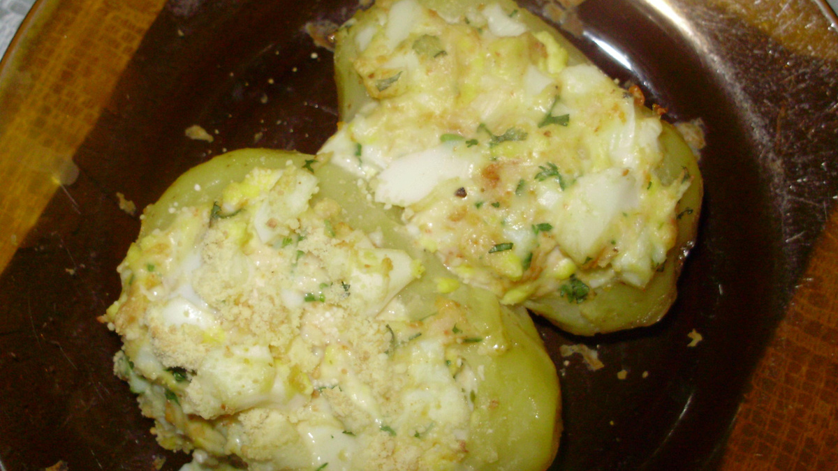 Batatas recheadas maravilhosas