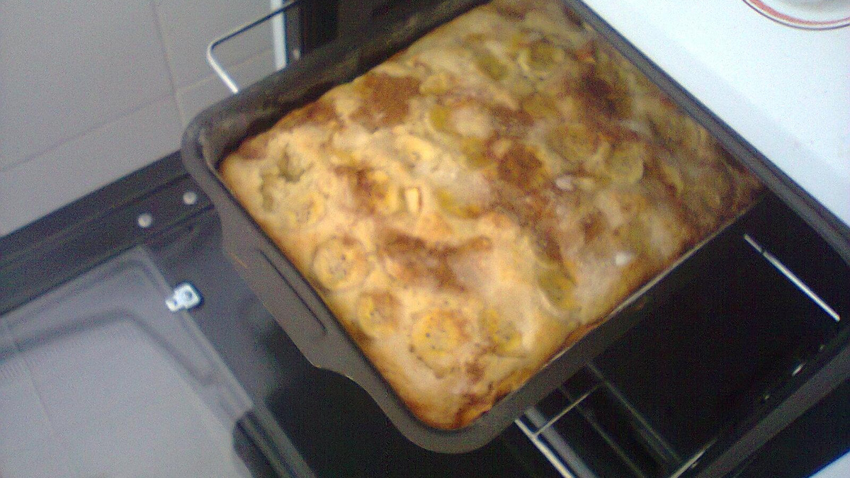 Bolo de Banana Simples