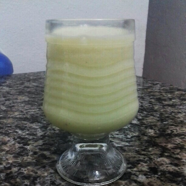 Vitamina de abacate com banana