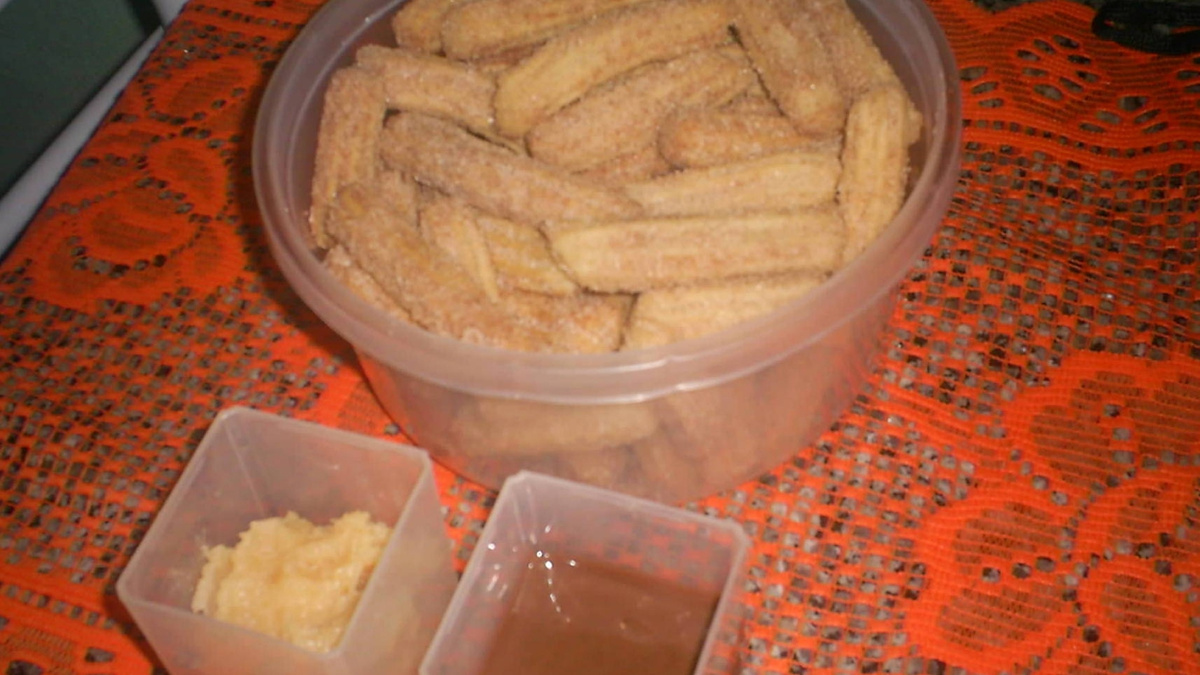 Massa para churros