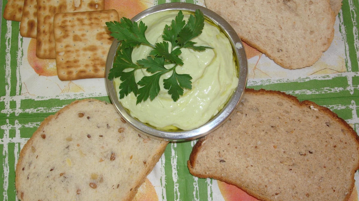 Patê de tofu com ervas light
