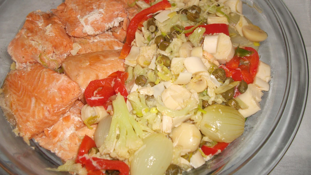 Salmão no Vapor Imperial