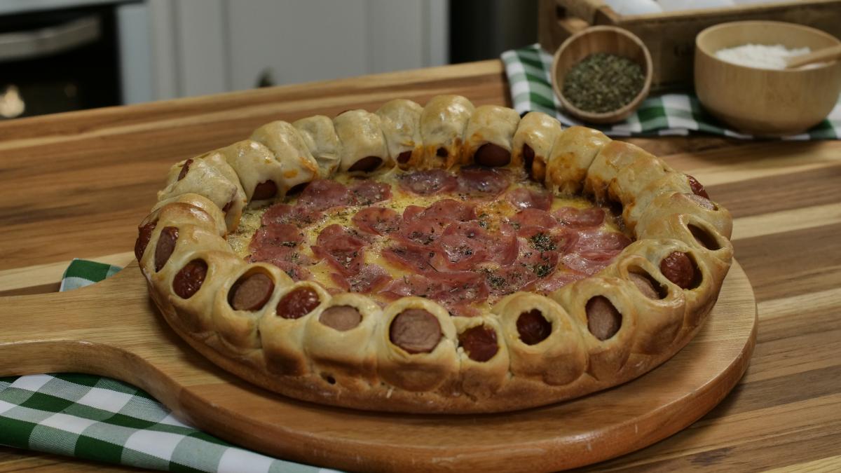 Pizza de cachorro-quente? Fui testar a da Deveras