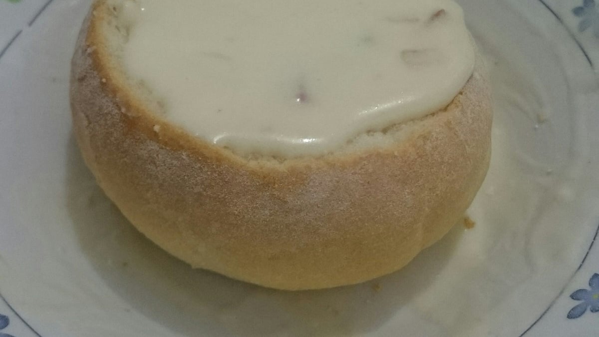 Creme de batata com bacon
