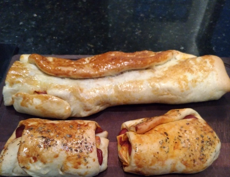 Pizza enrolada