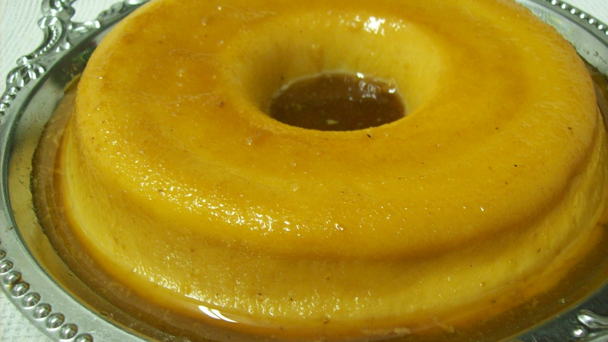 Pudim de pão especial