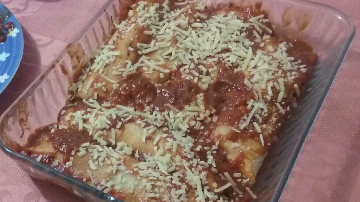 Panqueca de calabresa