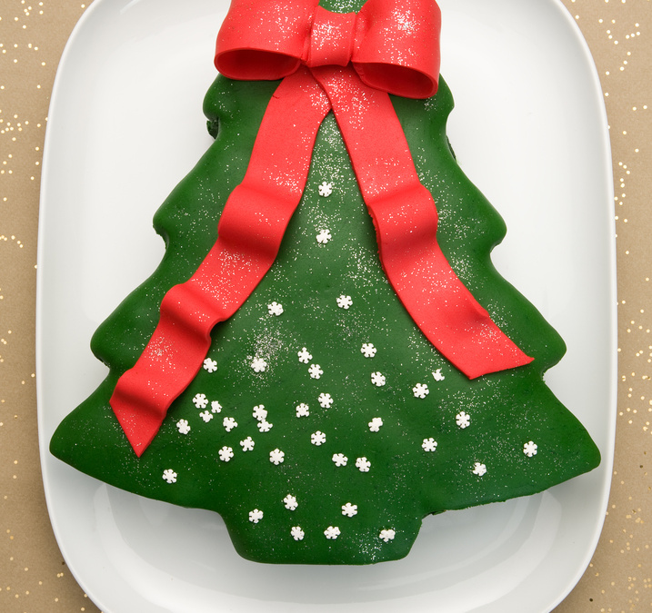 Torta salgada árvore de Natal