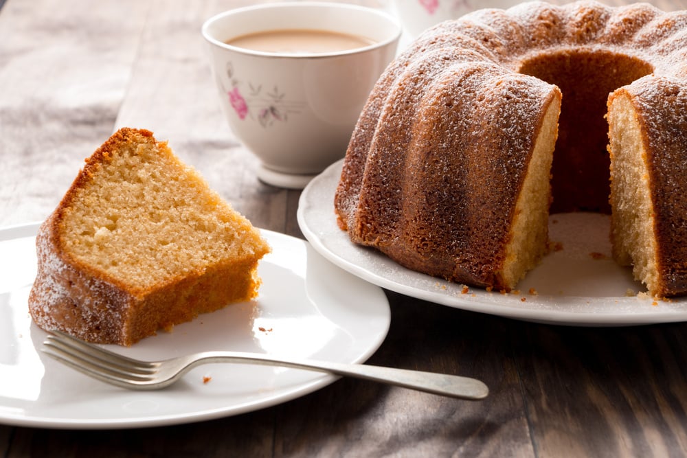 Bolo de creme de leite