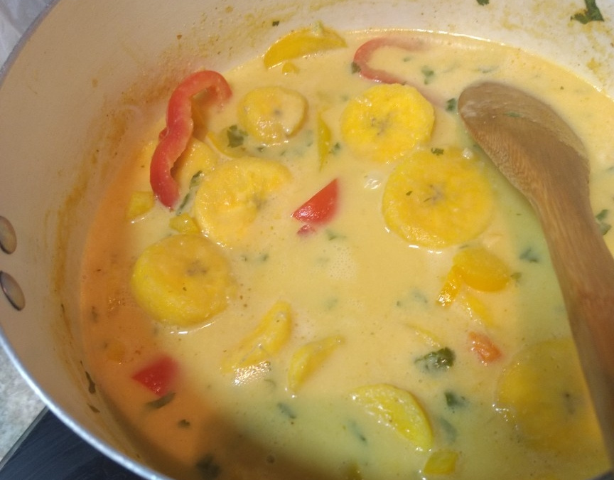 Moqueca de banana da terra
