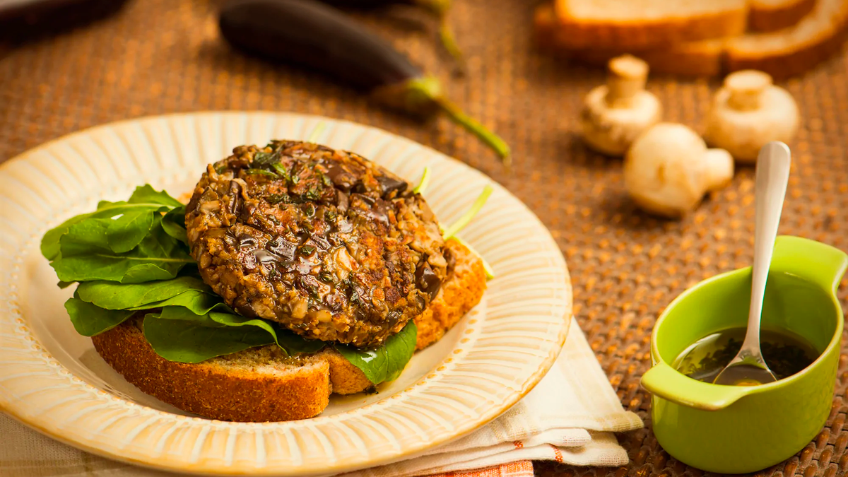 Hambúrguer vegano