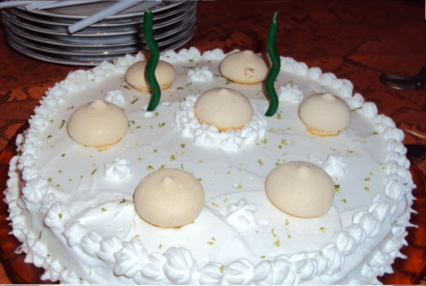 Bolo Merengue de limão