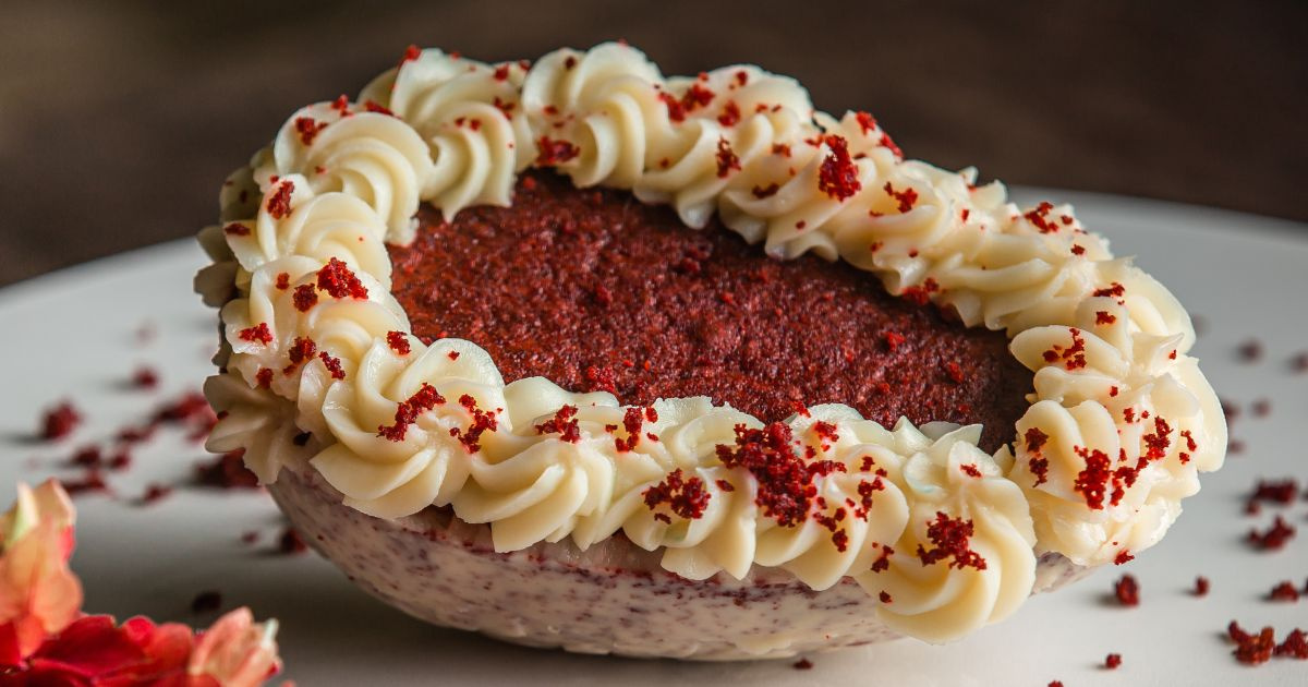 Ovo de Páscoa red velvet