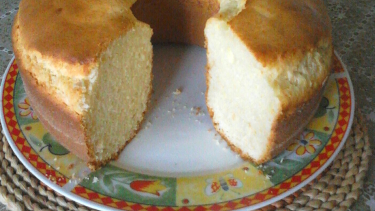 Bolo de leite em pó