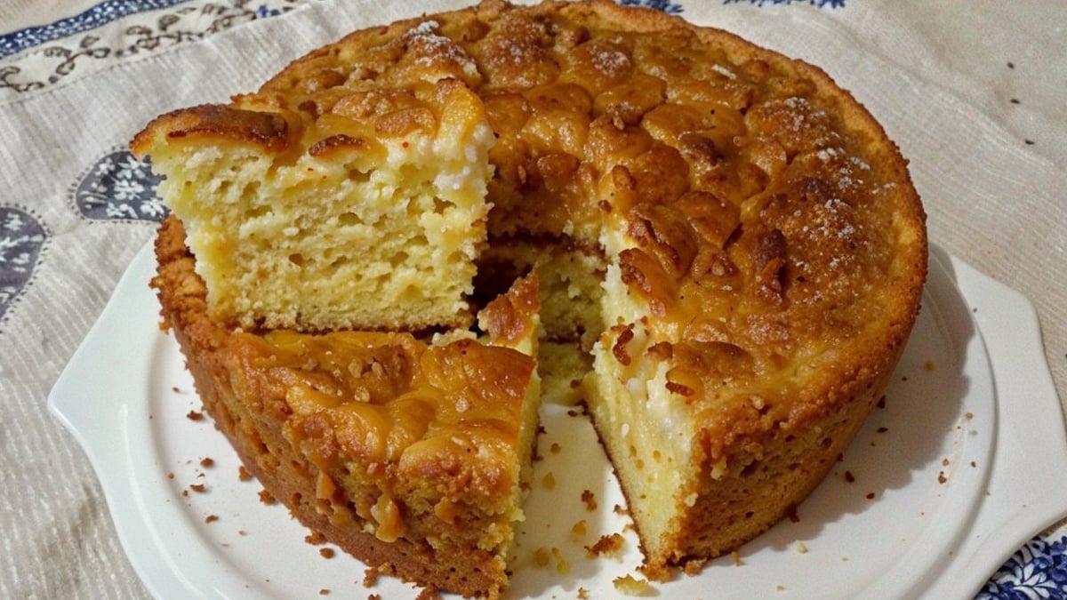 Bolo de laranja fofinho