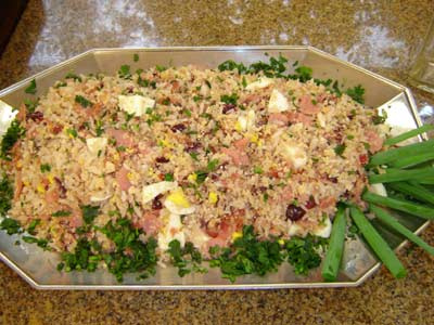 Farofa de arroz
