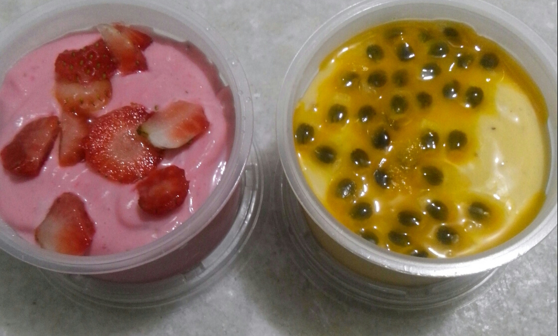 Mousses de frutas