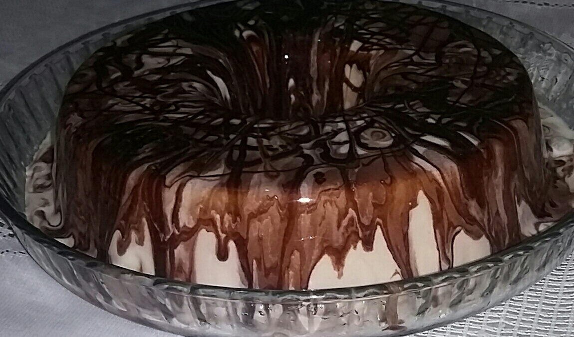 Bolo de sorvete caseiro