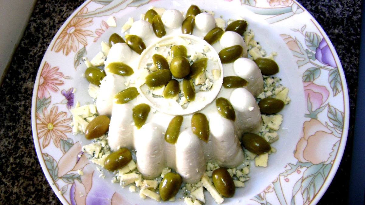 Mousse de gorgonzola 5 estrelas