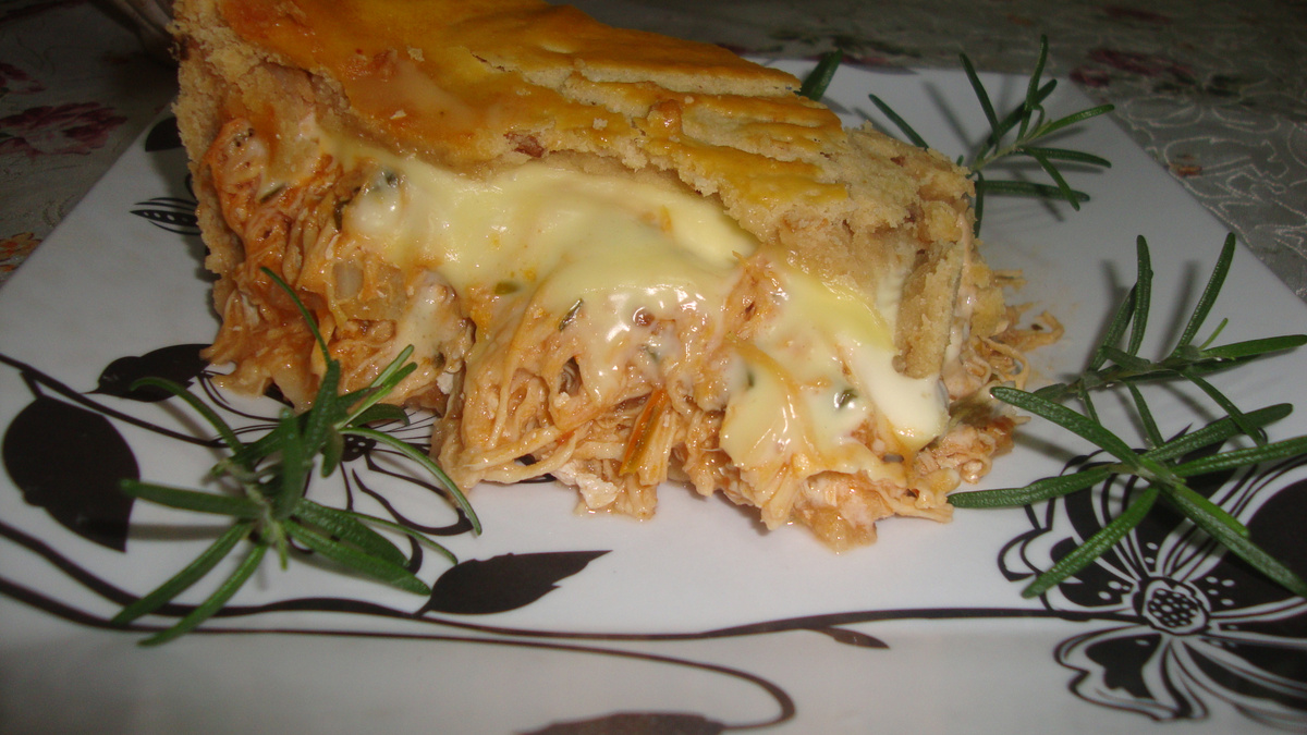 Empadão de frango da Lucia
