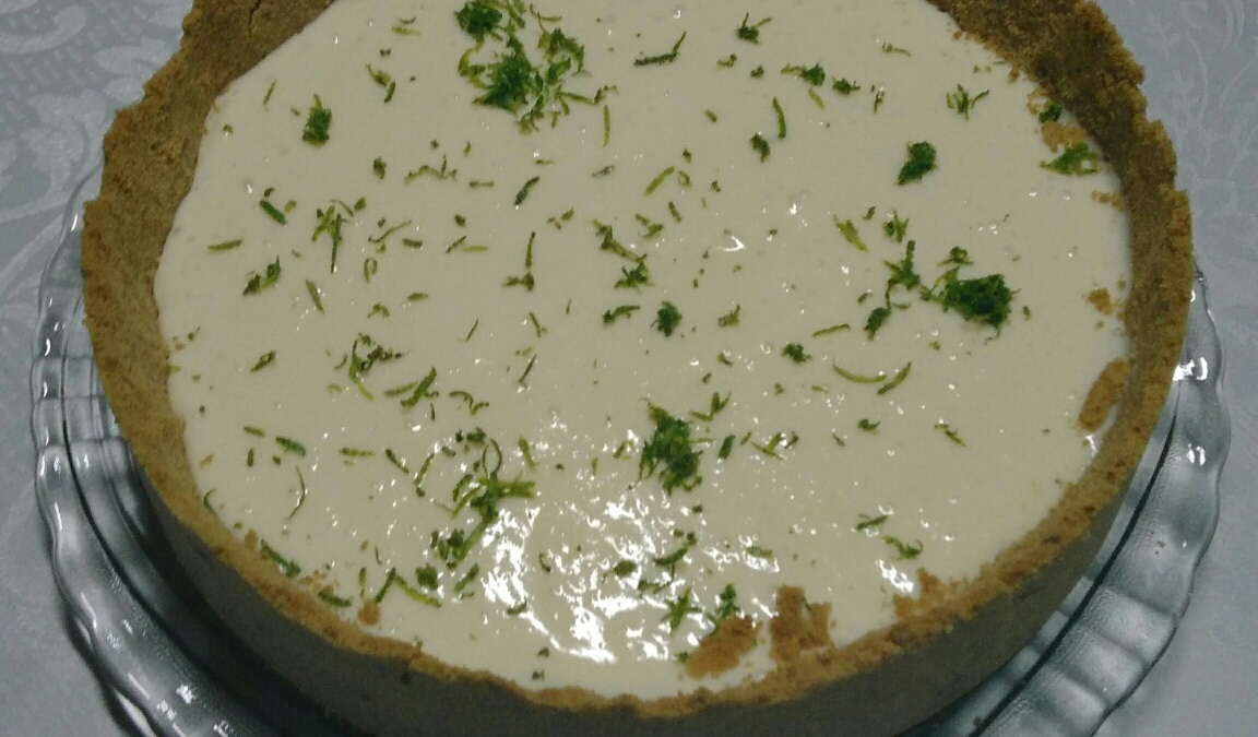 Torta de limão com chocolate