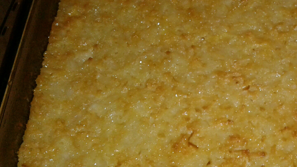 Cocada assada