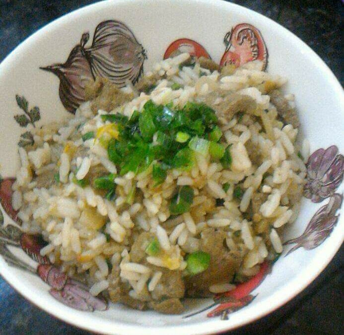 Risoto de fígado