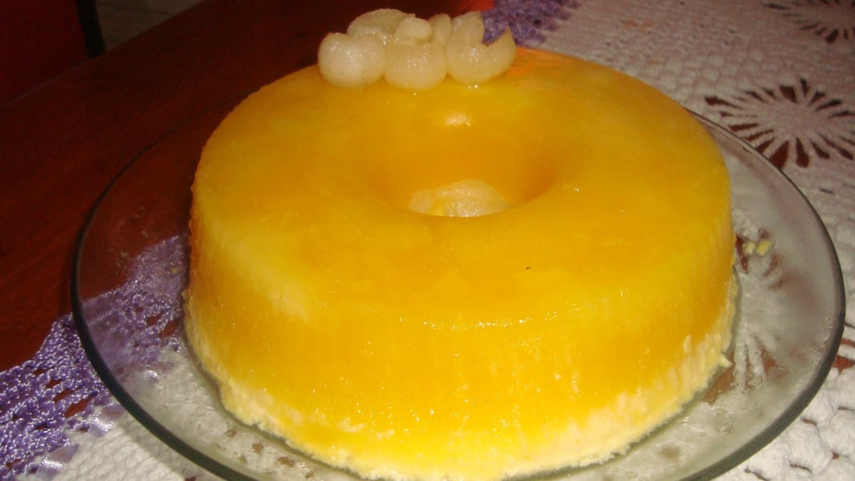 Pudim de Gelatina Gelado
